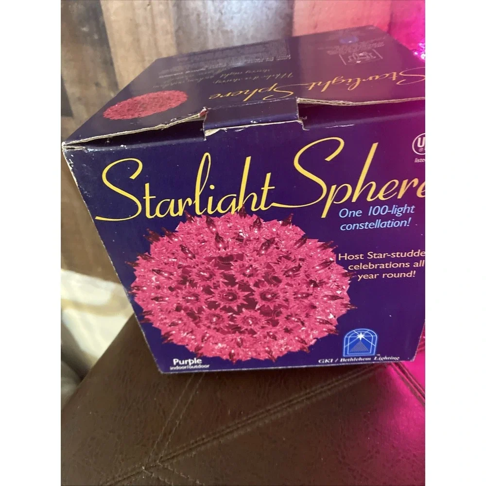 Starlight Sphere Purple 100 Light Constellation‎ 5.5